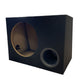 12" Ported Empty Sub Subwoofer Enclosure 40L MDF Black Carpted Boom Bass Box