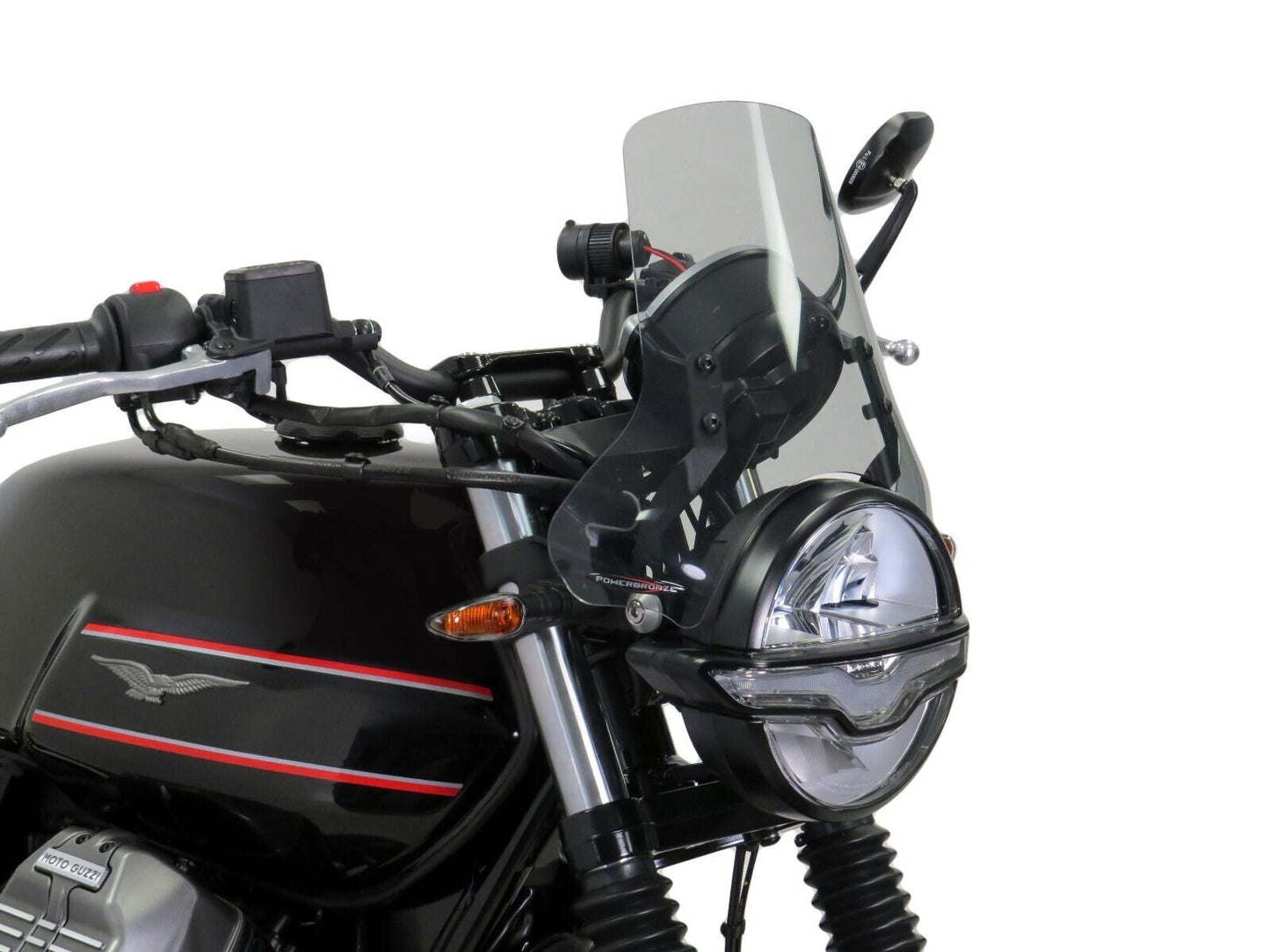 LIGHT SCREEN Wind deflector MOTO GUZZI V7 STONE, SPECIAL, EDITION (230 MM High)