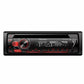 Pioneer 1-DIN CD Tuner with RDS tuner RED illumination USB  AUX DEH-S120UB