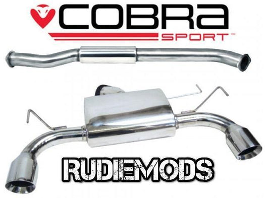 Cobra Sport fits 350z Stainless Steel Centre & Rear Exhaust System Resonated
