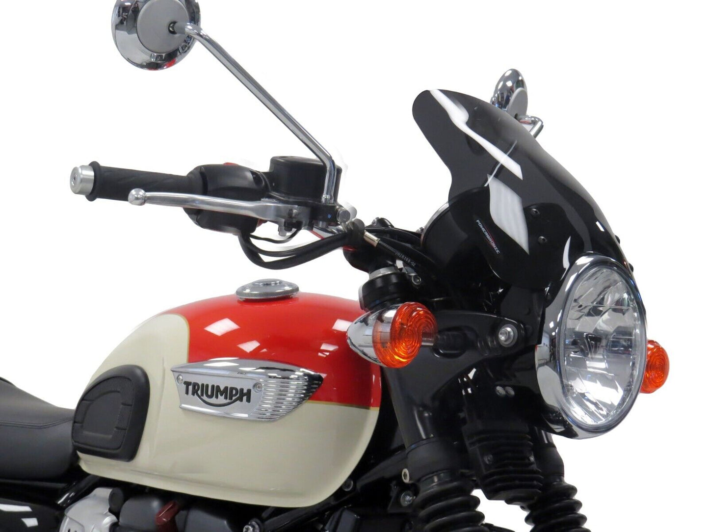 Light Screen wind deflector TRIUMPH Bonneville T100, T120 225 MM HIGH
