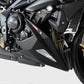 Belly Pan lower TRIUMPH STREET TRIPLE, r, r low, rs, s, MOTO2, BLACK