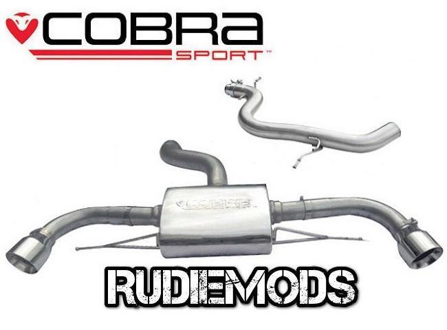 Cobra Sport Audi TT MK2 2WD Dual Exit Stainless Steel Cat Back Exhaust System