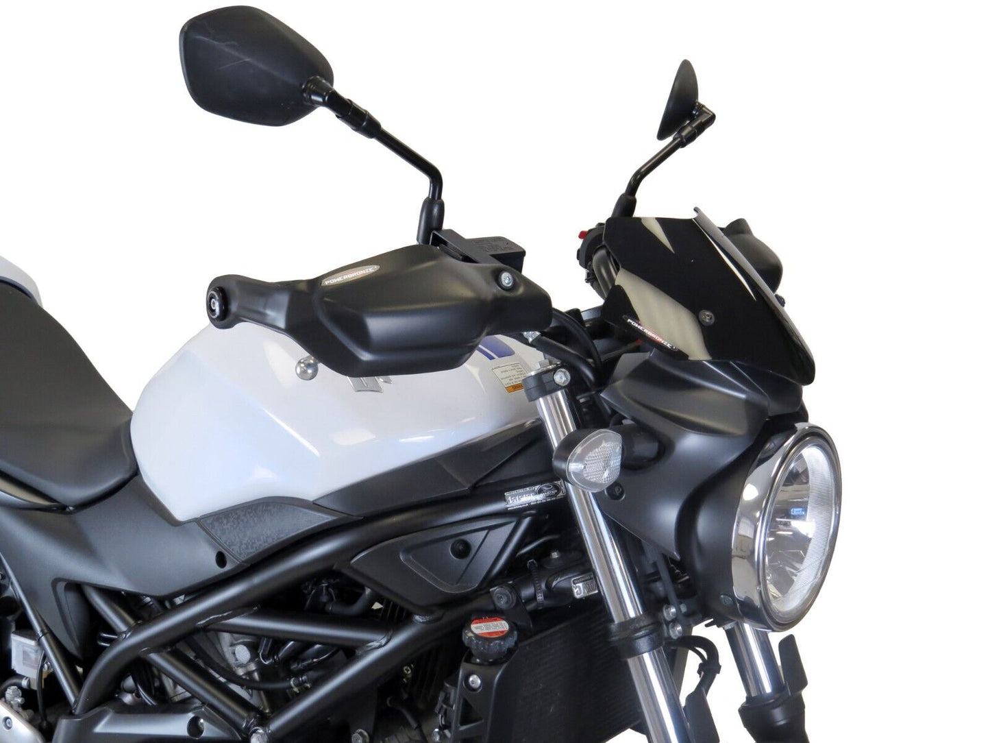 Light Screen Wind deflector (230 MM) Suzuki SV650 16-23 SOLID BLACK