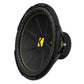 Kicker COMPC 15" SINGLE VOICE COIL SUBWOOFER - 4 OHM 600W RMS