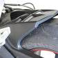 Hugger Rear Guard TRIUMPH STREET TRIPLE R, RS, S, moto2 MATT BLACK - SILVER MESH