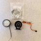 60mm EVO Car Exhaust Gas Temperature Gauge Red and Blue LCD Digital Display