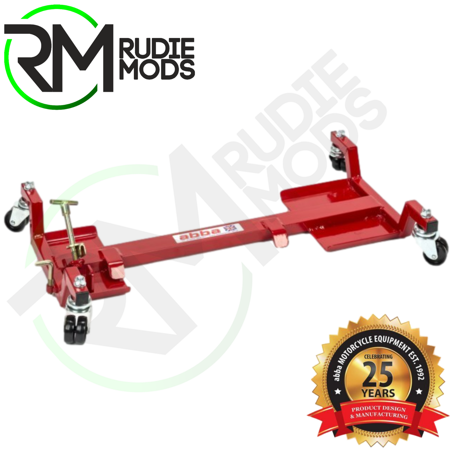 Abba Moto Glide Motorcycle Bike Dolly For Superbike Stand