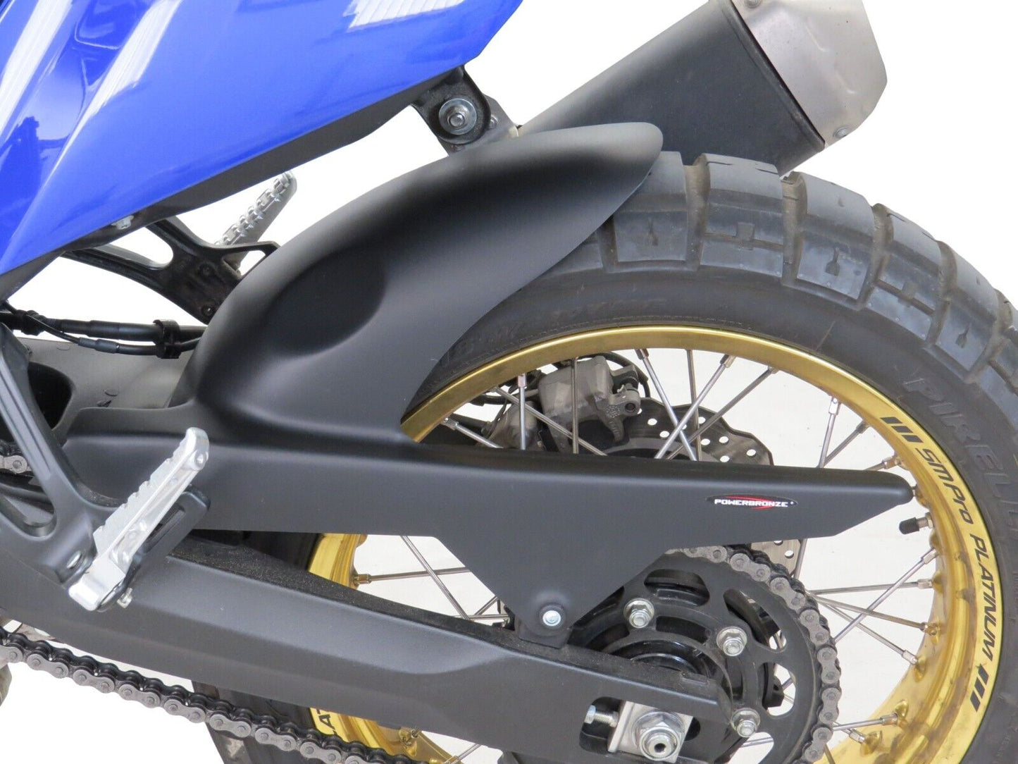 Hugger Rear Mud Guard Yamaha TENERE 700, TENERE 700 World Raid MATTE BLACK