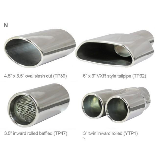 Cobra Sport Vauxhall Corsa C 1.2 1.4 Steel Cat Back Exhaust System Non