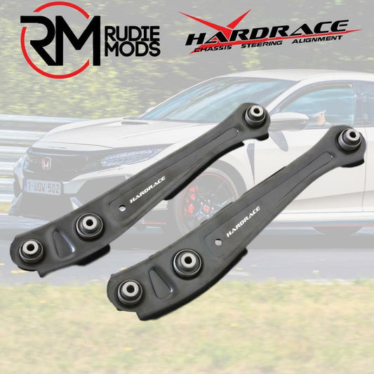 HARDRACE Rear Lower Control Aarm With Piller Bushes To Fit HONDA CIVIC EK 96-00