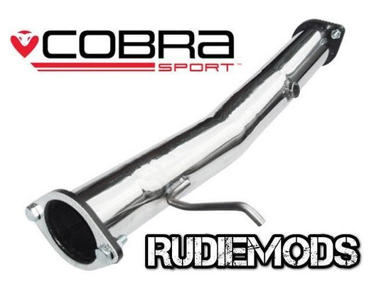 Cobra Sport Ford Focus RS MK2 08-11 Stainless Steel Exhaust De-cat Pipe