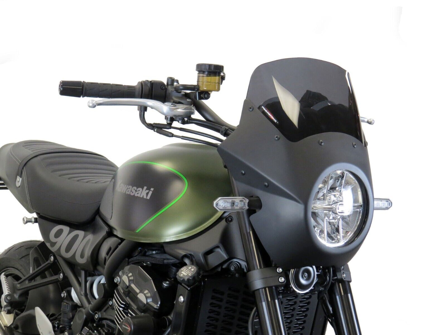 Lancer Fairing Screen Front cowl cover KAWASAKI ,Z900RS, 18-23 GLOSS BLACK