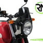 LIGHT SCREEN, WIND DEFLECTOR ROYAL ENFIELD ,SCRAM 411, 22-24 (155MM HIGH)
