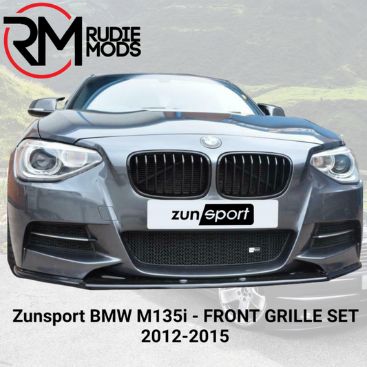 Zunsport Front Grille Set to fit BMW M135i 2012-2015 ZBM78912B