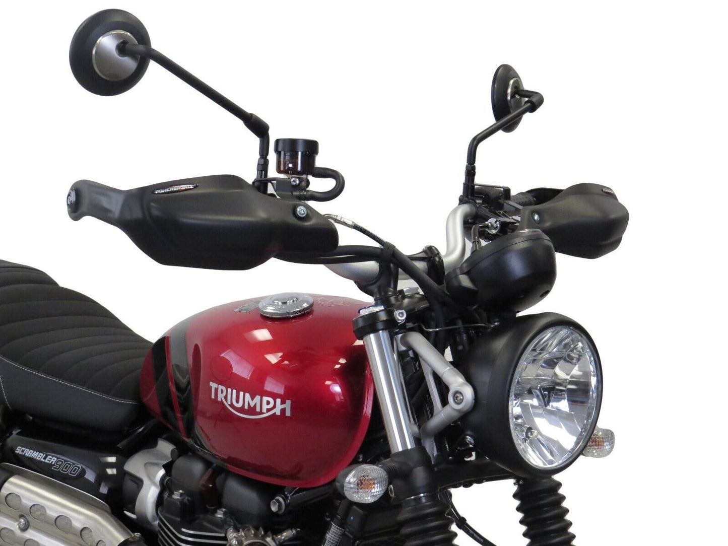 Hand Guards Bar Ends TRIUMPH ,SCRAMBLER 900, 2023 MATTE BLACK