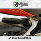 Carbon Fibre Triumph Speed Triple RS 1200 2021 - on Hugger rear fender carbonFBR