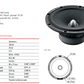 Audi TT 165mm (6.5 Inch) complete BLAM RELAX speaker upgrade fitting kit