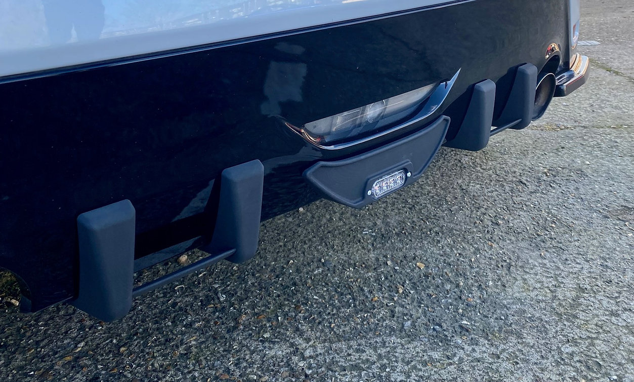 TRC Toyota GR Yaris Rear Rain Light & Diffuser Fins