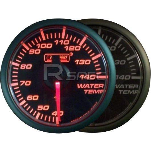 Prosport 45mm Water Temperature Deg C Gauge Amber / Clear Stepper Motor