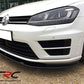 TRC V1 Front Splitter to fit Volkswagen Golf MK7 R