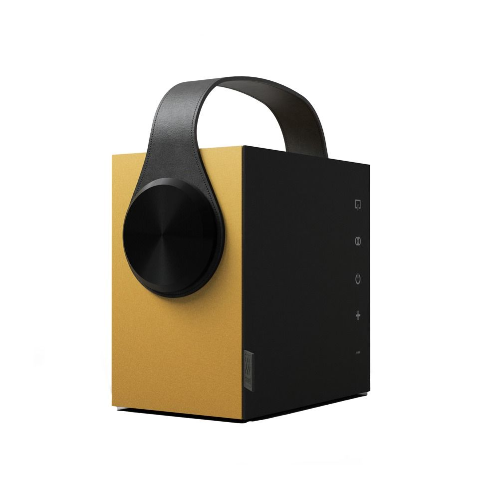 MOREL BIGGIE PORTABLE WIRELESS SPEAKER - GOLD