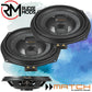 MATCH UP W8BMW-S Ultra Flat Subwoofer Upgrade kit for BMW E84 X1 SUV 2009-2015