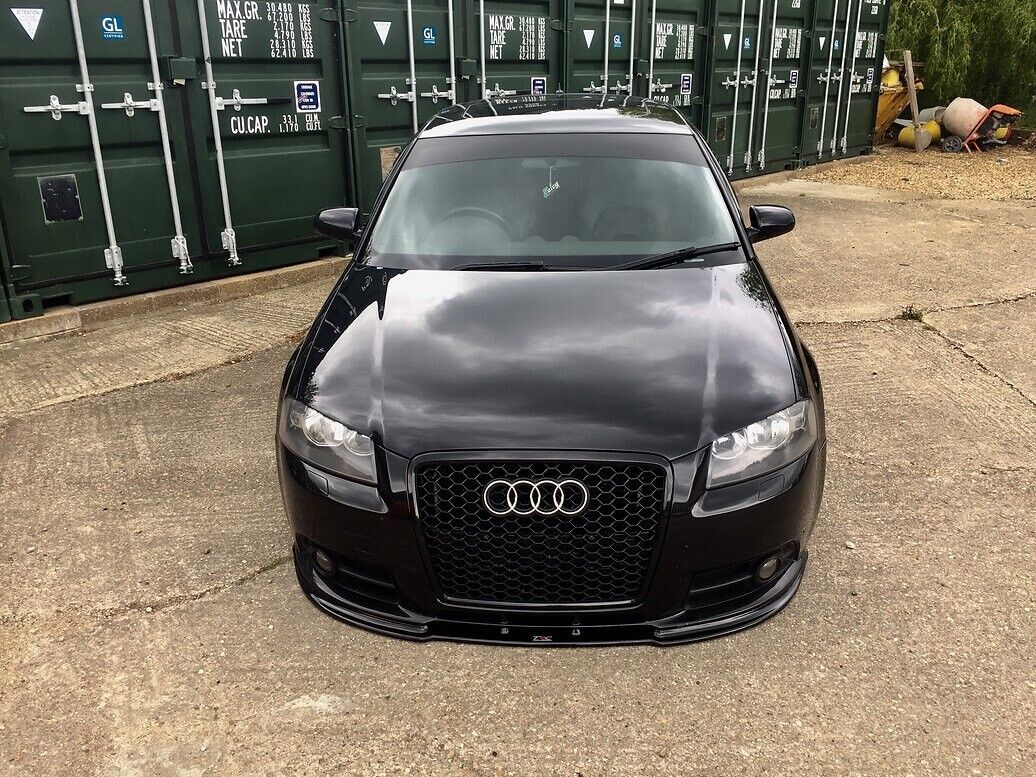 TRC Front Splitter for Audi A3 8P S-line PFL