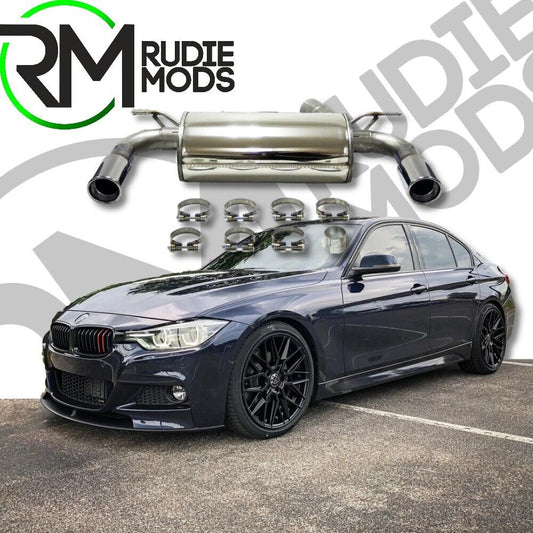 Jetex Exhaust BMW 320i/330i F30/F31 7/2015+ Back Silencer