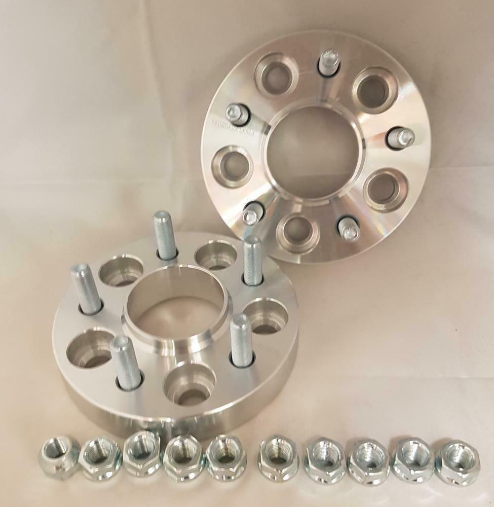 5x108 25mm Hubcentric wheel spacers to fit Ford Focus Mk3 inc ST & RS - UK MADE