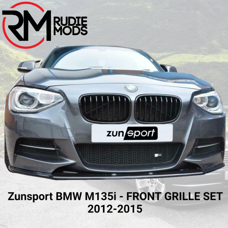 Zunsport Front Grille Set to fit BMW M135i 2012-2015 ZBM78912B
