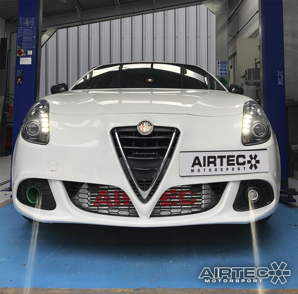 AIRTEC MOTORSPORT INTERCOOLER UPGRADE FOR ALFA ROMEO GIULIETTA 1.7 ENGINE