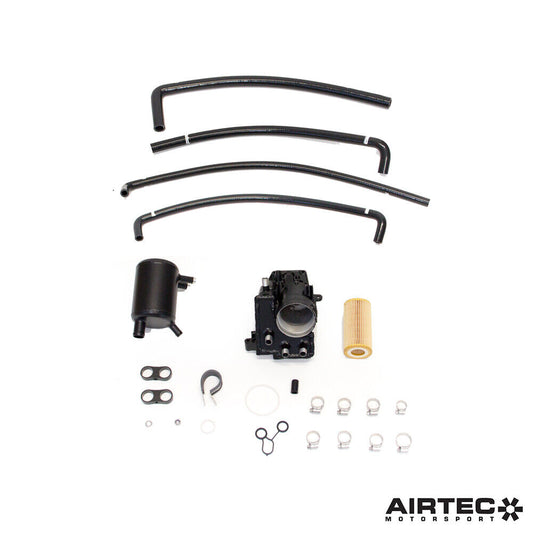 FORD FOCUS MK2 ST & RS AIRTEC MOTORSPORT TWO-PIECE OIL BREATHER SYSTEM