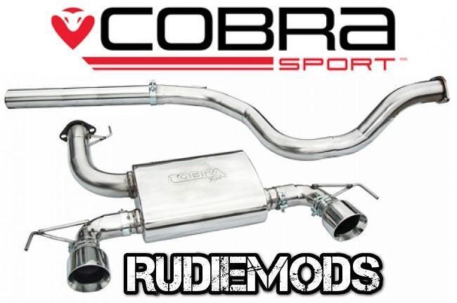 Cobra Sport Vauxhall Corsa D Nurburgring Cat Back Exhaust System Non Resonated