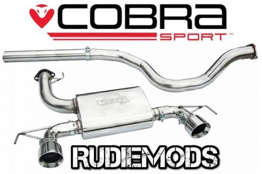 Cobra Sport Vauxhall Corsa D Nurburgring Cat Back Exhaust System Non Resonated