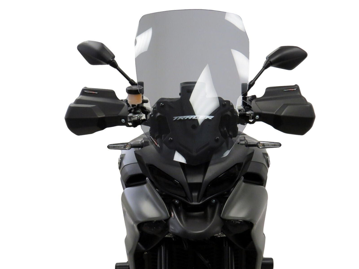 Hand Guards Wind Deflector Bar ends Yamaha Tracer 9 , GT, GT+ MATTE BLACK