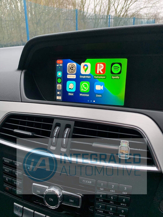 Mercedes E Class Saloon (W212) 2009-2015 CARPLAY AND ANDROID AUTO UPGRADE KIT