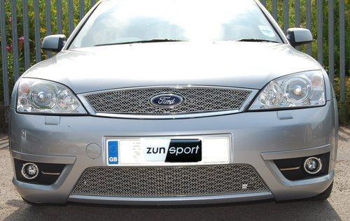 Zunsport Ford Mondeo ST 2000-2007 Front BLACK Stainless Steel Grille Kit