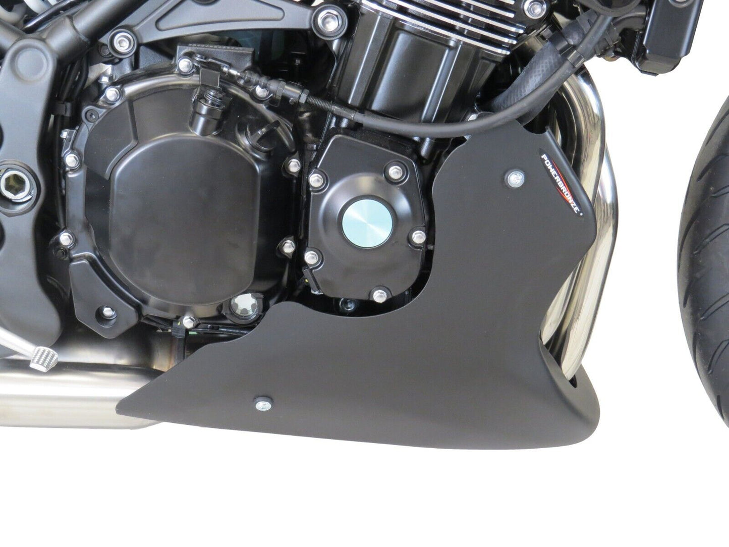 Belly Pan Lower KAWASAKI ,Z900RS 18-23, Z900RS Cafe 18-20 Gloss BLACK