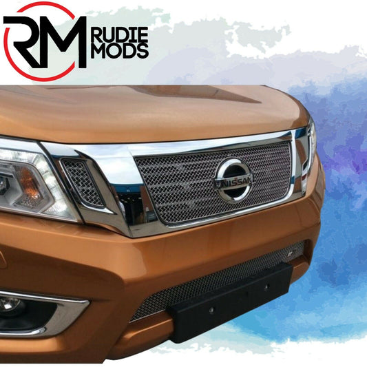 Zunsport Grille for Nissan Navara Full Grille Set (NP300) (2015 -) Stainless