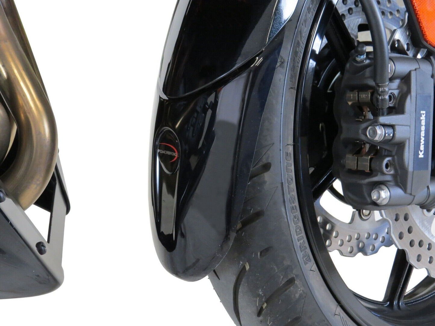 Front Mud Guard extension, rear deflector Bundle KAWASAKI ,VERSYS matt black