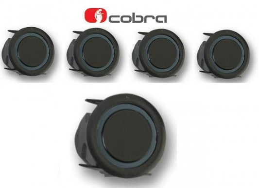 Cobra F0294S 4 Way Car Front Parking Sensor Kit 22mm slim fit black A0256