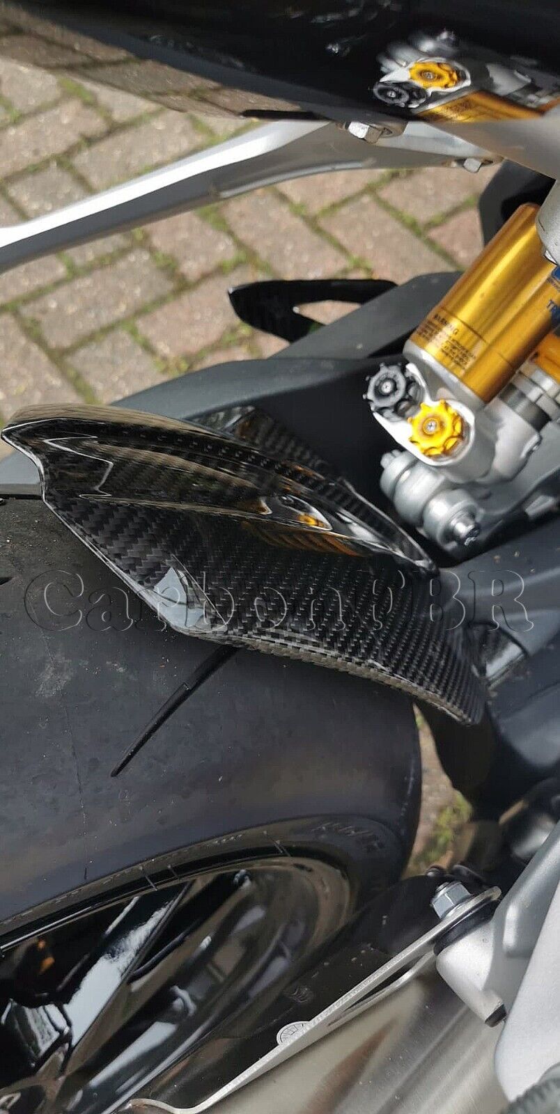 Carbon Fibre Triumph Speed Triple RS 1200 2021 + Hugger rear fender carbonFBR