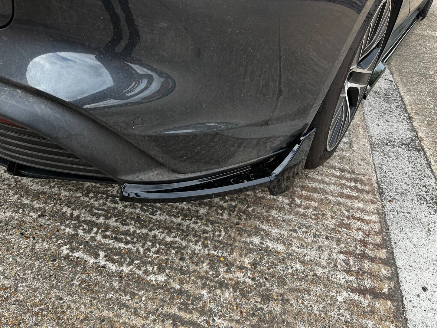 TRC Porsche Taycan PFL Rear Spats and Upstands