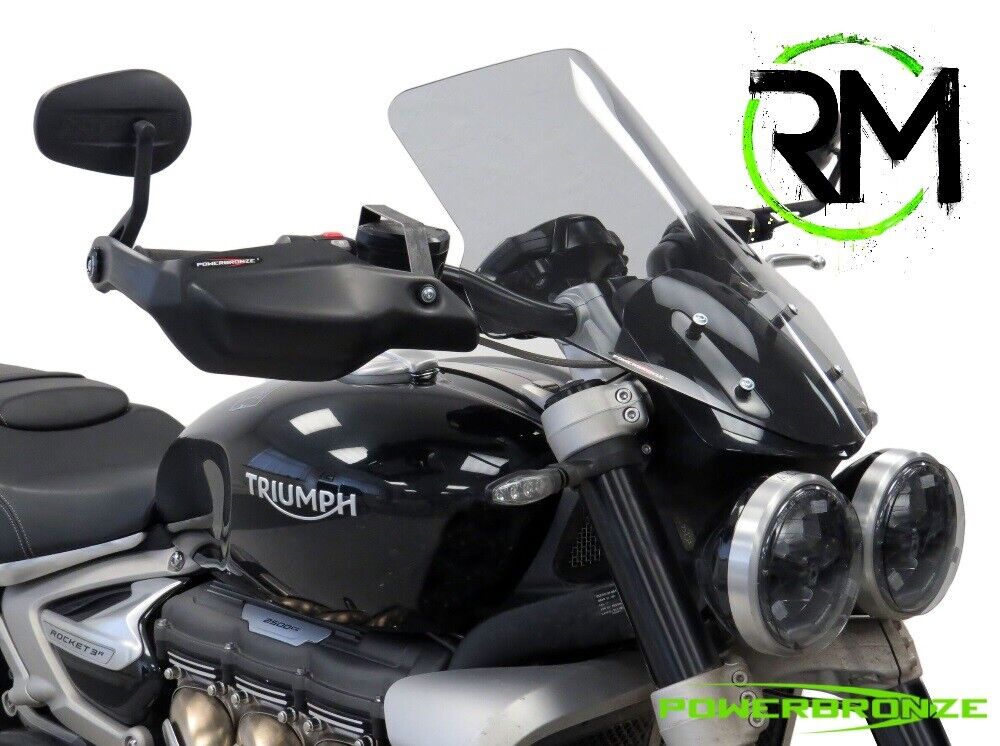 Light Screen, Wind deflector TRIUMPH ,ROCKET 3 R, ROCKET 3 GT (475 MM HIGH)