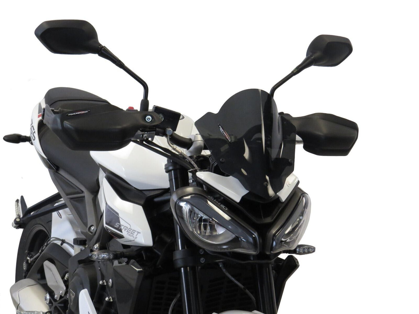 Light Screen Wind deflector (260 MM) Triumph Street Triple R, RS, MOTO2