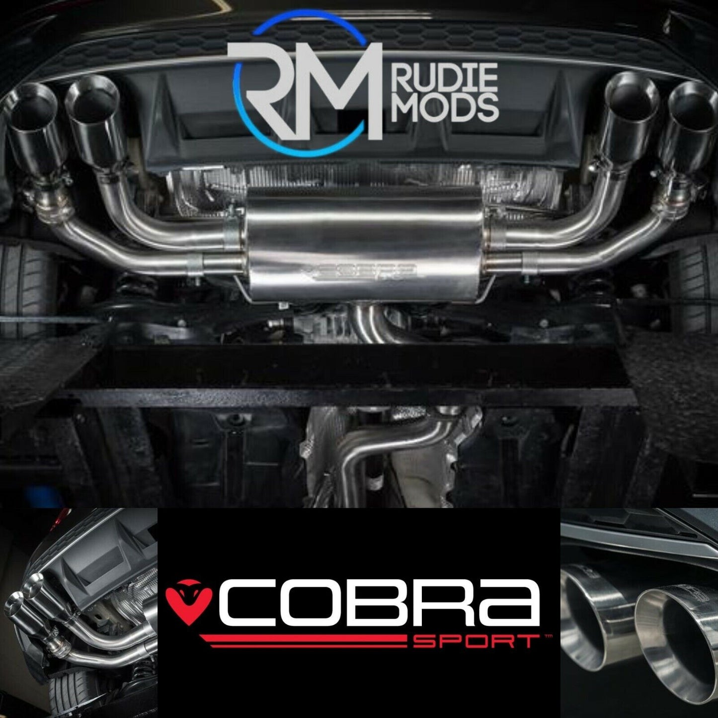 Cobra Sport GPF Back Performance Exhaust - Audi S3 (8Y) 5 dr Valved 2020+