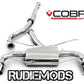 Cobra Sport Toyota GT86 Stainless Steel Cat Back Exhaust System Resonated