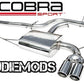 Cobra Sport Audi A3 8P 2.0 TDi Stainless Steel Cat Back Exhaust System