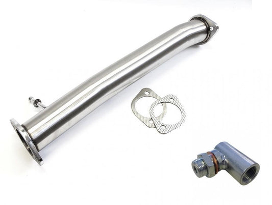 Airtec Motorsport 3" De-Cat Pipe for Ford Focus ST ST225 Mk2 inc mil-cheater